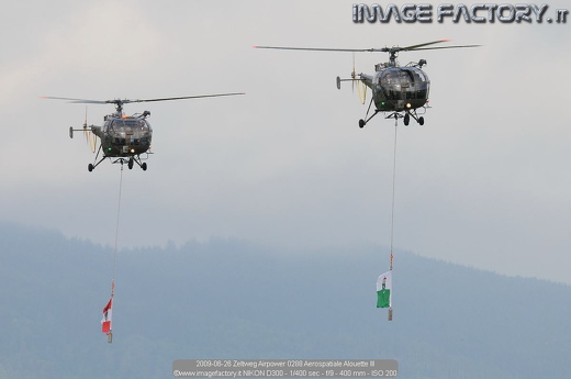 2009-06-26 Zeltweg Airpower 0288 Aerospatiale Alouette III